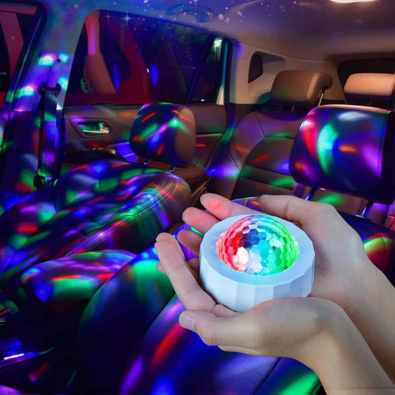 Car Disco Ball Rechargeable Ba - đánh giá và giá Audio Music Dj
